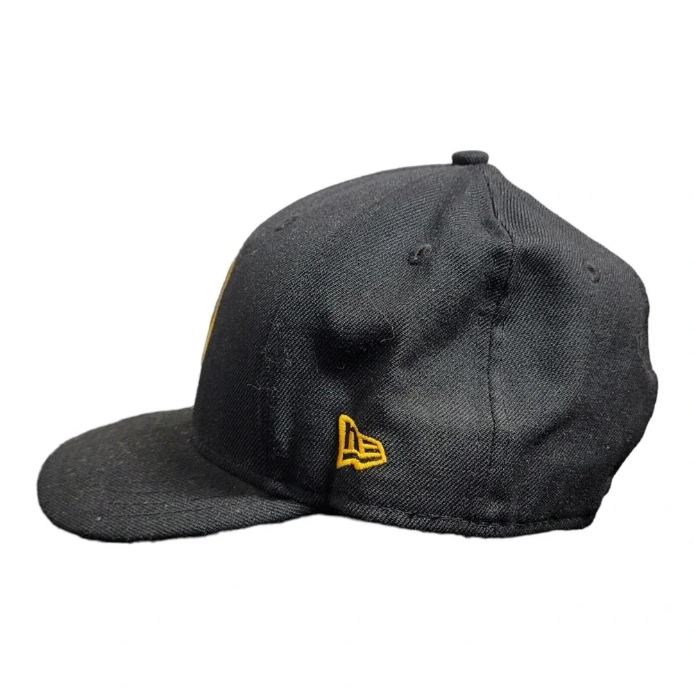 Boston Bruins Hat Adult Fitted 7  Black 59Fifty Baseball Cap NHL Licensed